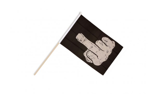 Middle Finger Hand Flags